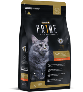 Special Cat Prime Castrados 15kg Sabor Salmão e Arroz